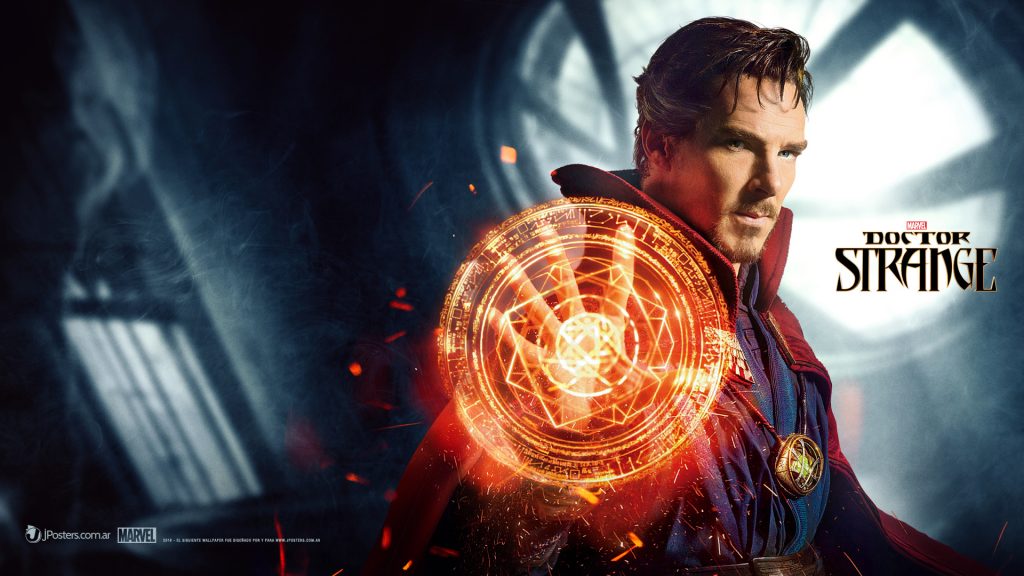 Benedict as doctor strange marvel