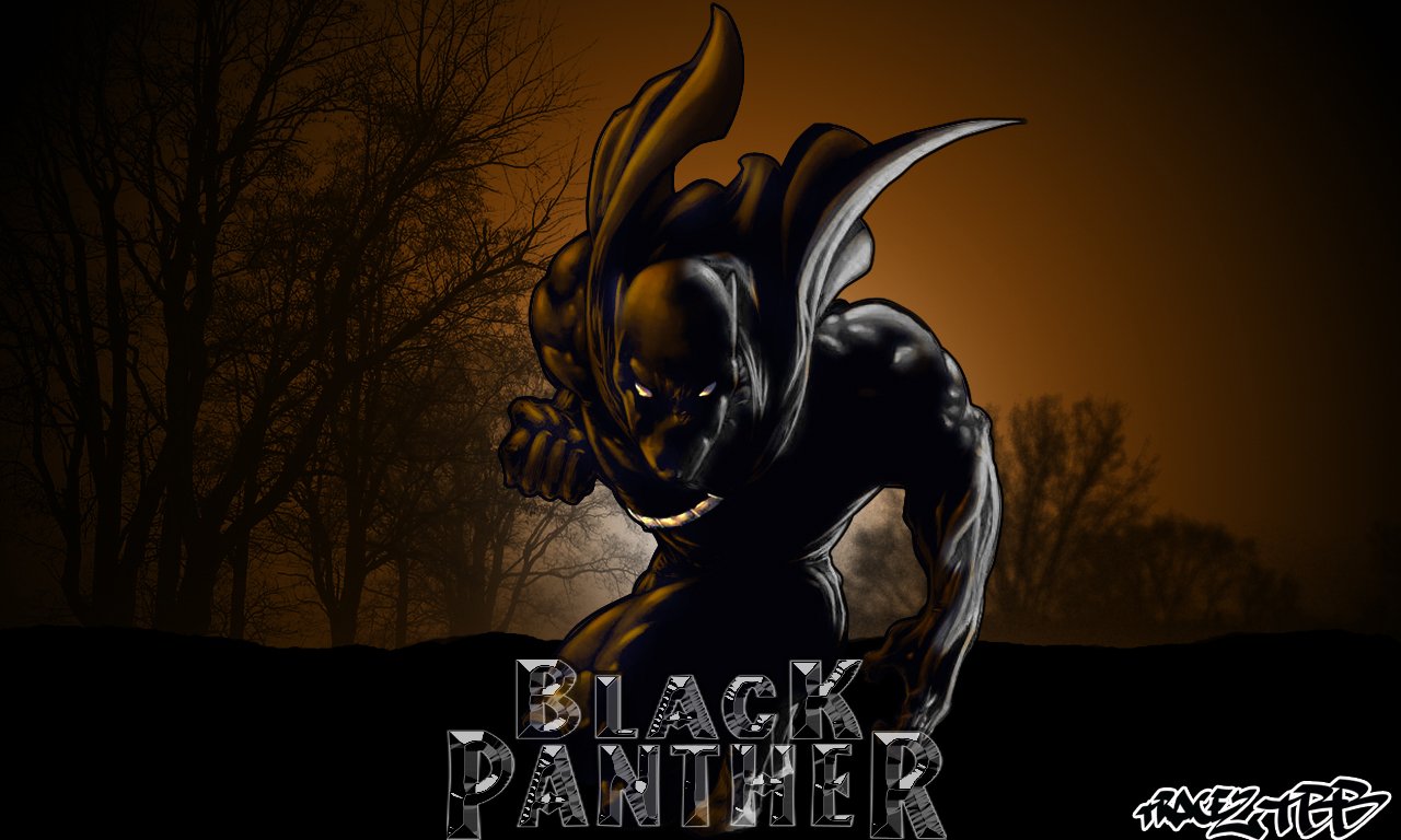 Black panther africa wallpaper