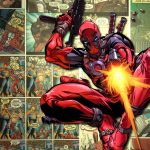 Deadpool comics background