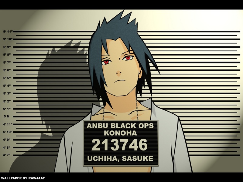 Sasuke arrested background