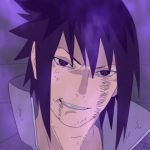 Sasuke evil smile