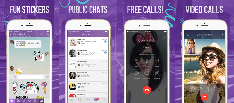 Viber messenger app