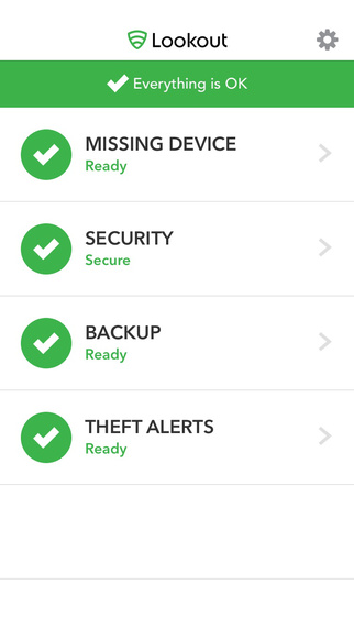 Lookout security app for iphone
