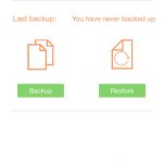 Mobishield app backup files