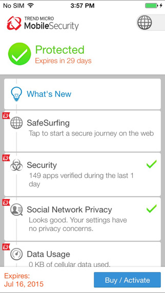 Trend micro mobile security