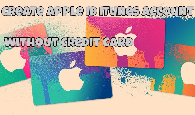 Create apple id account without credit card