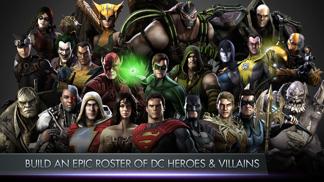 Injustice gods among us characters