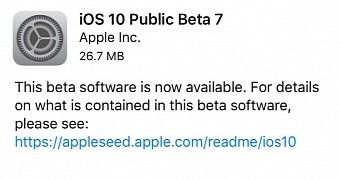 Apple released ios 10 beta 8 to devevelopers and public beta 7 to everyone else