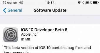 Apple releases ios 10 beta 6 for devs public beta 5 for everyone