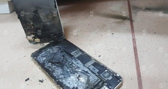 Iphone 6s bursts into flames just like a samsung galaxy note 7 report