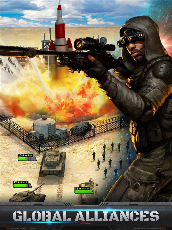 Mobile strike game black soldier