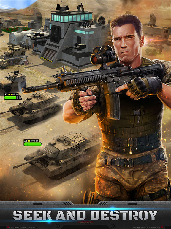 Mobile strike game graphics