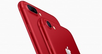 Apple launches red iphone 7 and iphone 7 plus