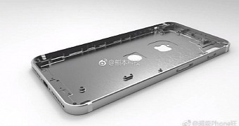Apple iphone 8 alleged back panel render shows rear mounted touch id