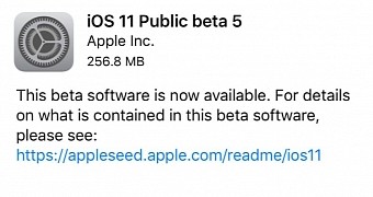 Apple rolls out public beta 5 of ios 11 macos high sierra 10 13 and tvos 11