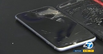 Iphone catches fire in owner s backhoe causes hand burns