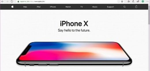 It s all about the iphone x right now on apple s official website