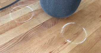 Apple s homepod speaker reportedly leaving ring stains on certain wood surfaces