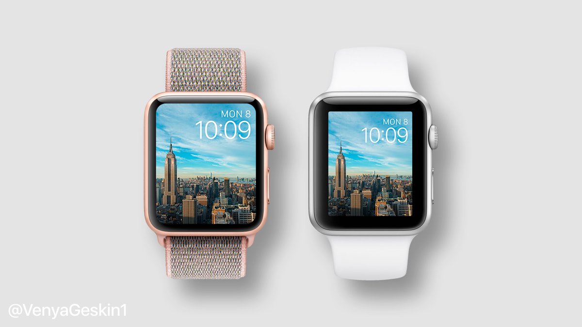 Mockups envision apple watch series 4 with smaller bezels bigger display 521937 2