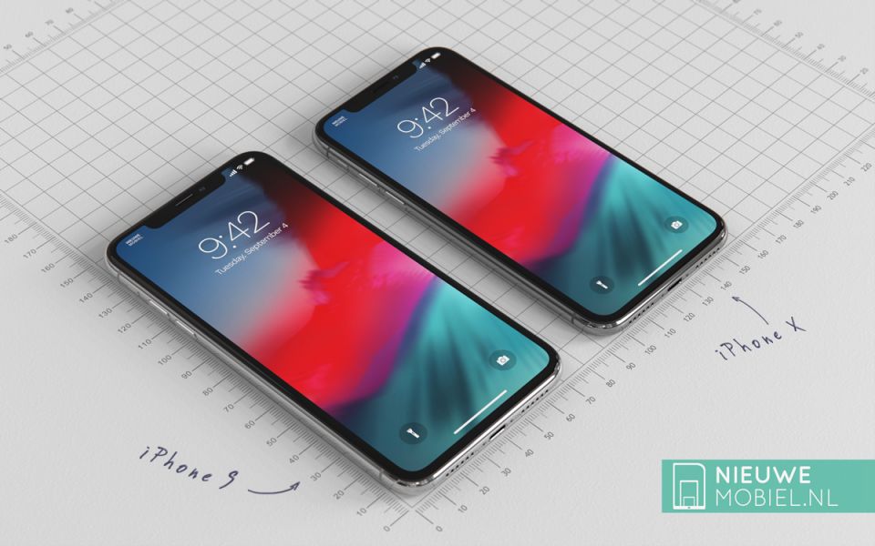 Renders show cheaper 2018 iphone next to new iphone x 521826 2