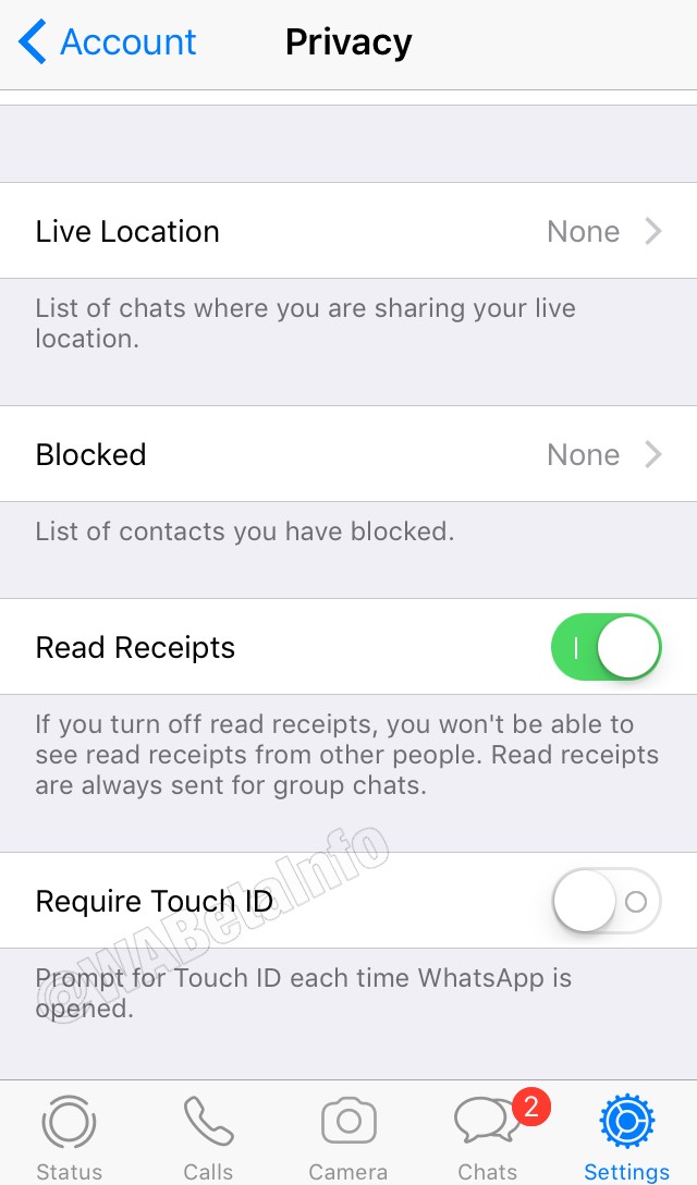 Iphone users will be able to lock whatsapp with touch id or face id 523401 2