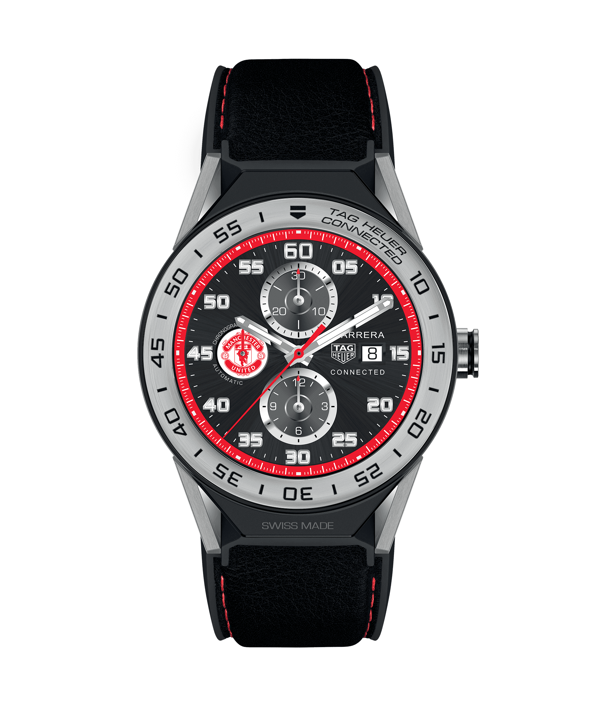Tag heuer connected modular manchester united watch