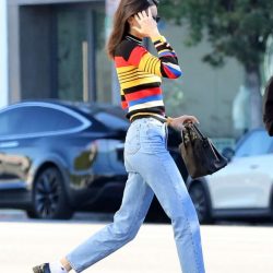 Kendall jenner wearing jeans