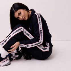 Kylie jenner promoting adidas