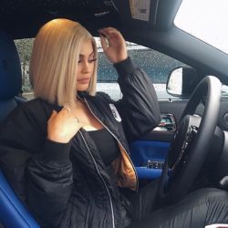 Kylie jenner driving