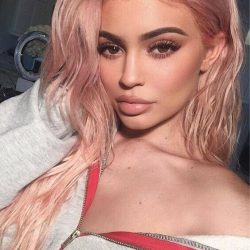 Kylie pink hair