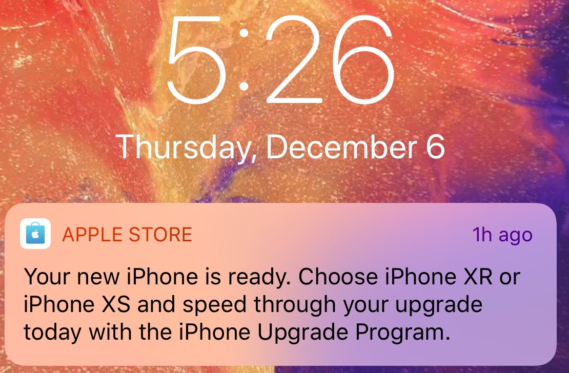 Desperate times apple users spammed with notifications to buy 2018 iphones 524196 2