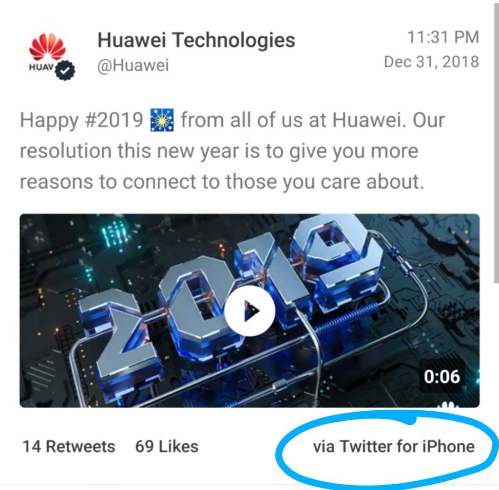 Huawei punishes employees for posting on twitter from an iphone 524425 2