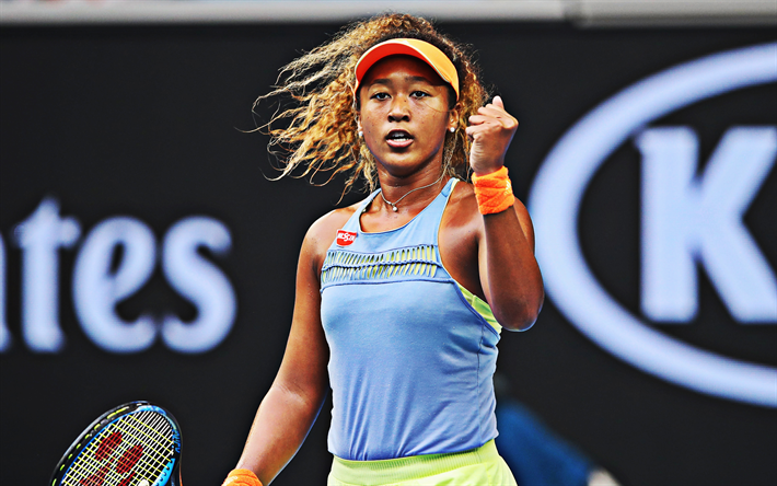 Naomi Osaka winning