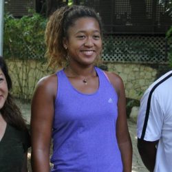 Naomi osaka with japanese mother and black father