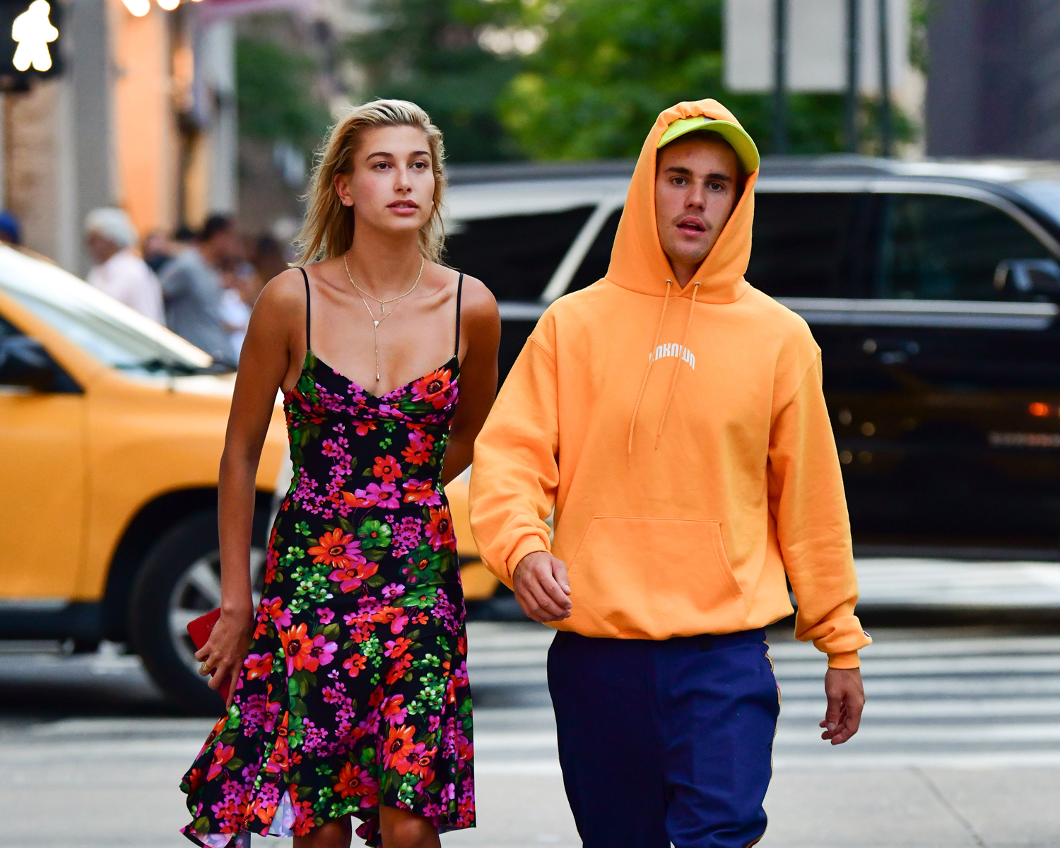 Justin bieber in public with hailey