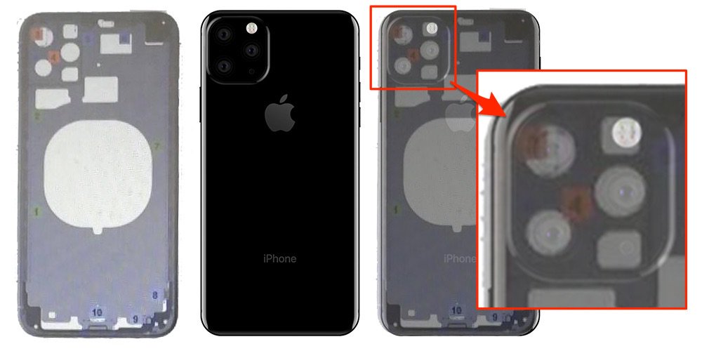 Leaked iphone xi schematics indicate square shaped rear camera is a real thing 525485 2