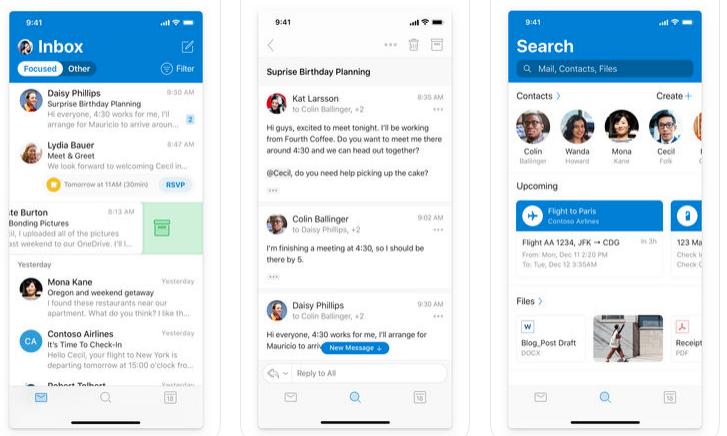Microsoft redesigns outlook notifications for the apple watch 526099 2