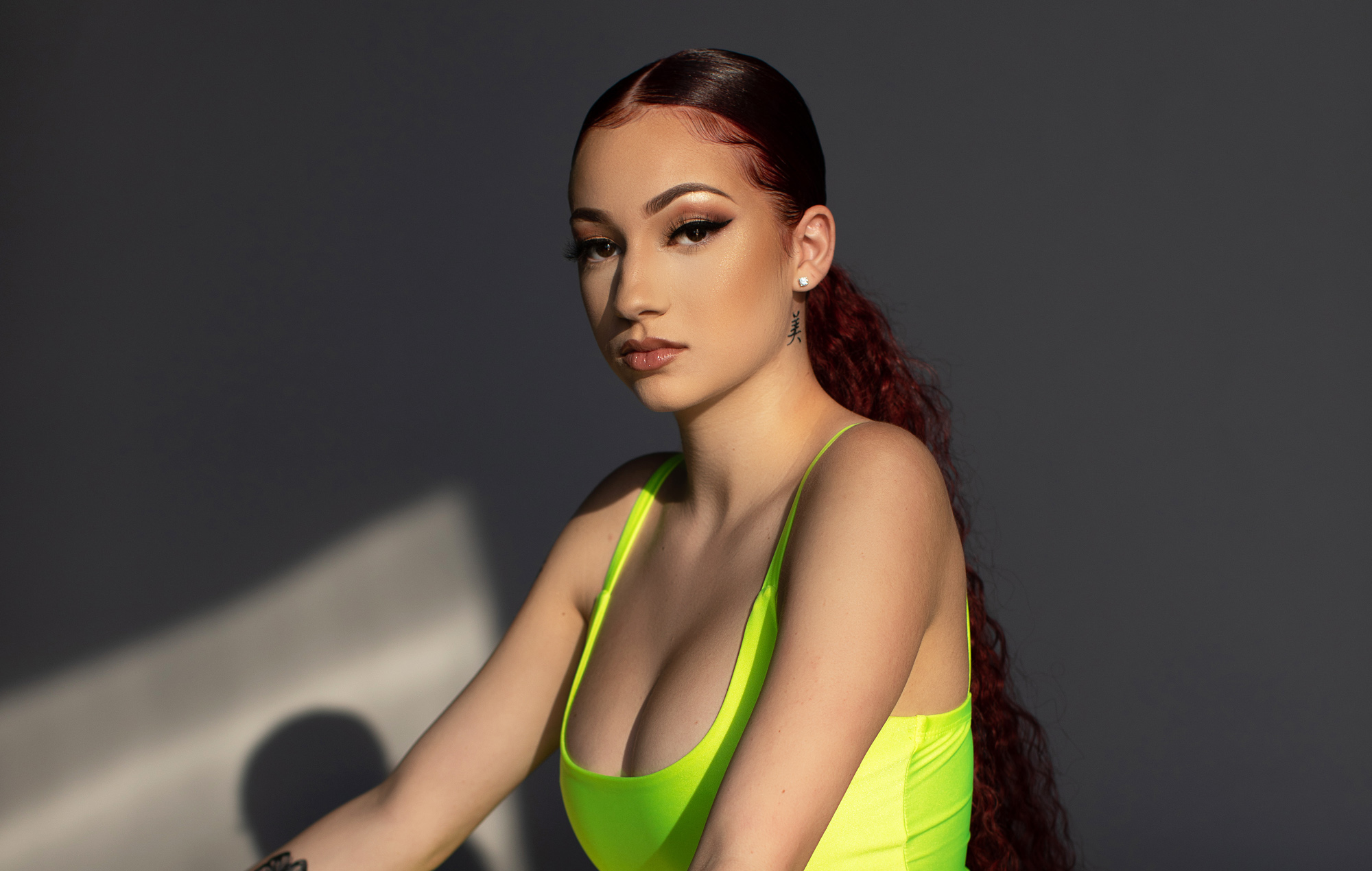 Bhad bhabie lime green outfit
