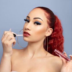 Bhad bhabie makeup how to closeup face lipstick eyes