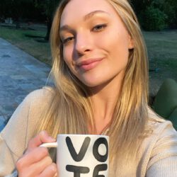 Maddie voting tea cup