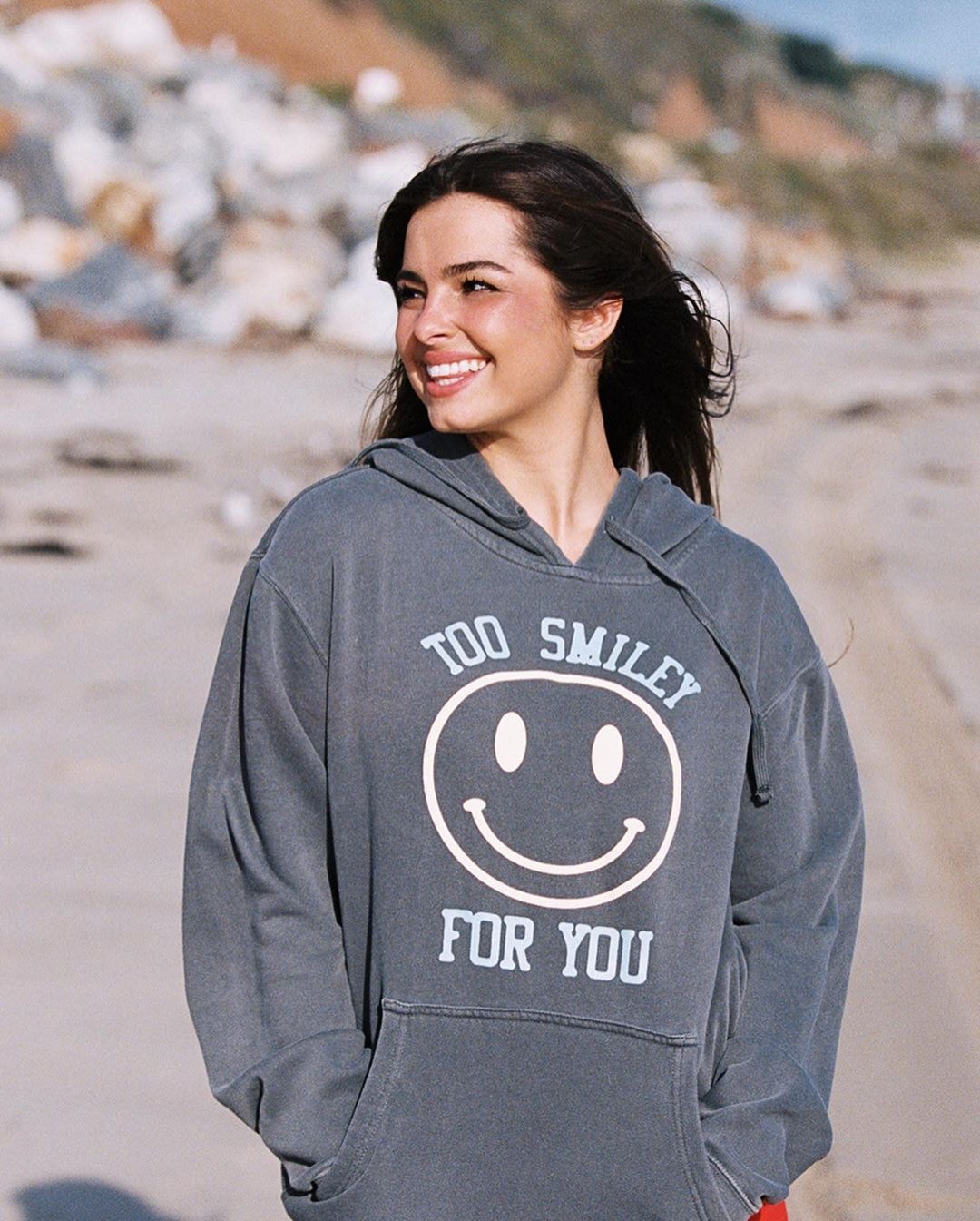 Too smiley for you sweatshirt