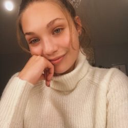 Maddie with little makeup