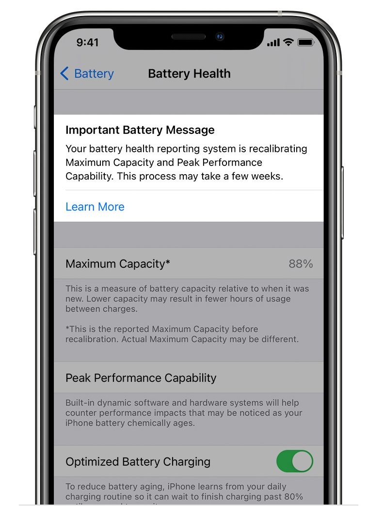 Apple announces iphone battery recalibration feature 532579 2