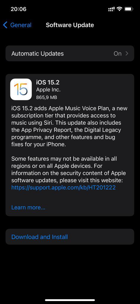 Apple officially releases ios 15 2 534509 2