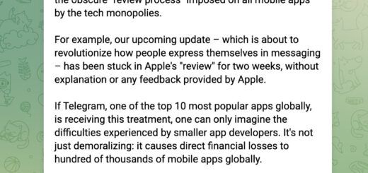 Telegram says apple blocks revolutionary update 535928 2