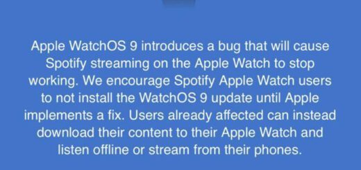 Spotify tells users to avoid updating apple watch 536079 2
